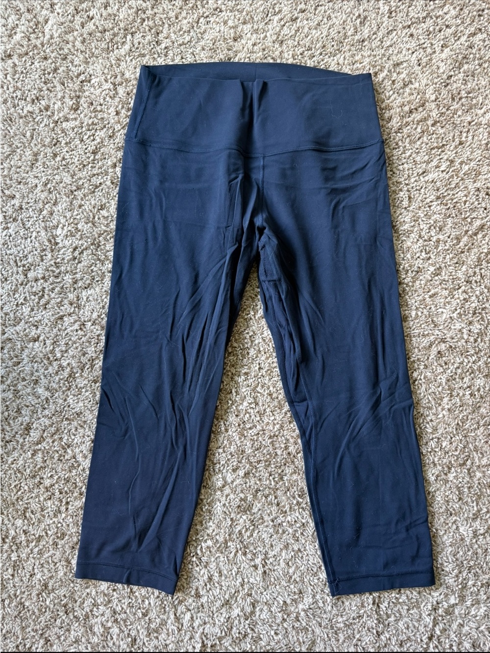 lululemon athletica Girls' Navy Capri Leggings